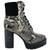 color Black Snake Smooth Elastic, Charles David | Charles by Charles David Womens Wyatt Faux Leather Snake Print Booties