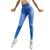 颜色: Blue, SheShow | Women Hip Lift High Waist Yoga Pants Quick Dried Elastic Tight Sports Pants