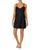 商品Ralph Lauren | Strappy Satin Chemise颜色Black