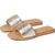 color Spark Gold/Cork, Tory Burch | Double T Sport Slide