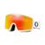 颜色: fire iridium/Matte White, Oakley | Unisex Target Line Snow Goggles