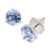 商品Kate Spade | Crystal 3-Prong Stud Earrings颜色Bright blue