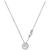 商品Michael Kors | Sterling Silver Cubic Zirconia Pendant Necklace颜色Silver