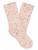 UGG | Radell Cable-Knit Crew Socks, 颜色PINK ICE SPECKLED