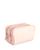 color Light Pink, ROYCE New York | Leather Toiletry Bag