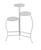 颜色: White, Rosemary Lane | Metal Indoor Outdoor 3 Tier Floral Plant Stand
