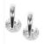 商品Givenchy | 纪梵希水晶耳环Givenchy Earrings, Crystal Accent颜色Silver