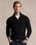 颜色: Black, Ralph Lauren | Men's Mesh-Knit Cotton Quarter-Zip Sweater