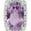 Savvy Cie Jewels | Stone Pendant Necklace & Cushion Stud Earrings Box Set, 颜色Purple