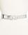 color Argento, Salvatore Ferragamo | Women's Gancini Slim Leather Belt