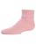 颜色: Rose Pink, Memoi | Little Girls Unisex Triple Roll Cotton Blend Ankle Socks