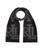 颜色: Black/Dark Grey, Ralph Lauren | Logo Knit Scarf