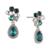 商品Givenchy | Crystal Cluster Drop Earrings颜色Green