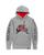 color Carbon Heather, Jordan | Boys' Nike Air Logo Hoodie - Big Kid