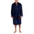 商品Club Room | Men's Plush Pajama Robe, Created for Macy's颜色Indigo Blue