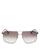 商品Salvatore Ferragamo | Men's Brow Bar Aviator Sunglasses, 62mm颜色SHINY DARK RUTHENIUM/GRAY	GRADIENT