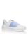 color White/Blue, Givenchy | Women's City Sport Leather Low Top Sneakers