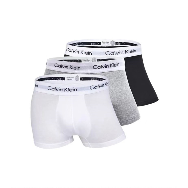 颜色: 黑白灰, Calvin Klein | CALVIN KLEIN UNDERWEAR CK男士内裤3条装