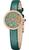 Lola Rose | Lola Rose Classy Watches for Women, Women's Wrist Watch with Steel Band, Womens Watch with Green Dial, Watch for Ladies Gift, 颜色Green/Opal