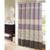 颜色: Purple, Madison Park | Serene Floral Embroidered Shower Curtain, 72" x  72"