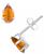 颜色: Citrine, Macy's | Gemstone Stud Earrings in 10k White Gold