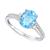 颜色: Blue Topaz, Macy's | Amethyst (1-1/2 ct. t.w.) & Lab-Grown White Sapphire (1/8 ct. t.w.) Swirl Ring in 14k Gold-Plated Sterling Silver (Also in Additional Gemstones)