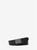 商品Michael Kors | Reversible Logo and Leather Belt颜色BLACK/BROWN
