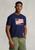 color NEWPORT NAVY, Ralph Lauren | Classic Fit American Flag Graphic T-Shirt