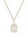 颜色: Yellow Gold, Macy's | Diamond Baguette & Round Pendant Necklace (1/2 ct. t.w) in 14K White Gold (also in 14K Yellow Gold)