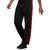 商品Adidas | Men's Primegreen Essentials Warm-Up Open Hem 3-Stripes Track Pants颜色Black/Scarlet