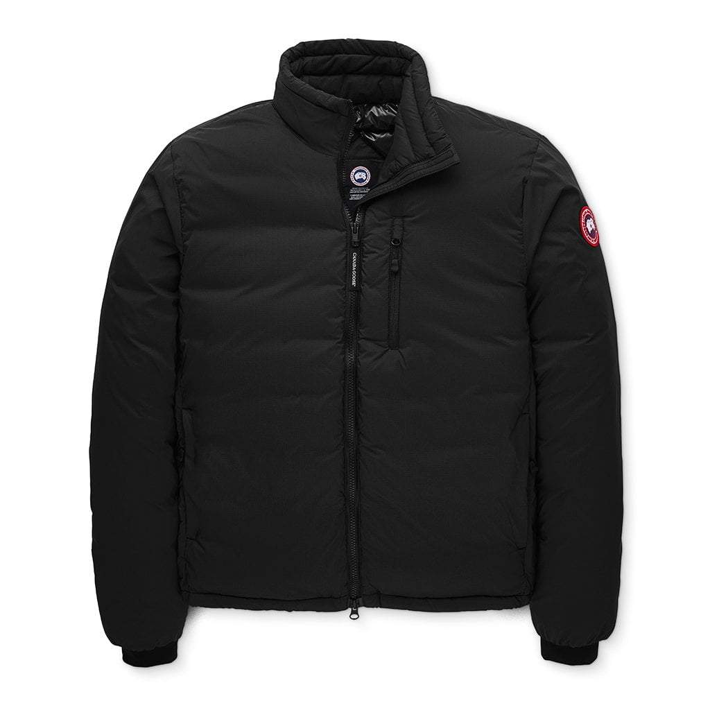 color BLACK, Canada Goose | 男款 加鹅 Lodge系列 棉服