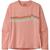 颜色: Ridge Rise Stripe/Flamingo Pink X-Dye, Patagonia | Capilene Cool Daily Long-Sleeve T-Shirt - Girls'