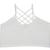 颜色: White, Suzette | Suzette Womens Caged Stretch Bralette