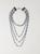 Emporio Armani | Emporio Armani multi-strand necklace in resin, 颜色GREY