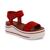 颜色: Red Brusse, MIA | Women's Odelia Round Toe Sandal