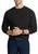 color BLACK, Van Heusen | Men's Long Sleeve Crew Neck Shirt