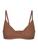 商品SKIMS | Fits Everybody Crossover Bralette颜色BRONZE
