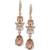 Givenchy | Crystal Double Drop Earrings, 颜色Gold
