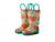 商品第4个颜色Tie-Dye Hearts, Western Chief | Lighted Rain Boots (Toddler/Little Kid)