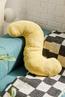 商品Urban Outfitters | Squiggle Acid Wash Throw Pillow颜色Green