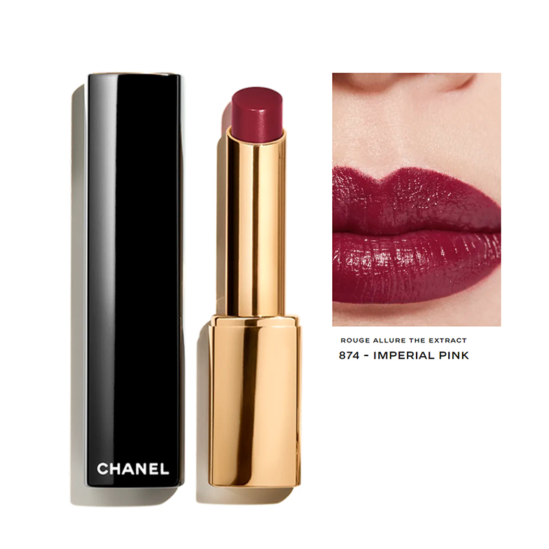 商品Chanel | Chanel香奈儿黑金细管唇膏口红2g 2022新品颜色874