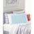 商品第2个颜色White, Comfort Revolution | Cool Comfort Hydraluxe King Pillow, Gel & Custom Contour Open Cell Memory Foam