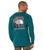 商品The North Face | Box Nse Long Sleeve Tee颜色Ponderosa Green/TNF Black