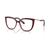 BVLGARI | Women's Cat Eye Eyeglasses, BV4214B54-O, 颜色Bordeaux On Transparent Red