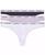 颜色: Nightshade/lilac Sugar/white, Calvin Klein | Women's 3-Pk. Modern Logo Low-Rise Thong Underwear QD5209