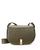 Ralph Lauren | Polo ID Medium Saddle Bag, 颜色Hunting Olive Leather/Gold