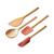 商品第2个颜色Redwood, Ayesha Curry | Tools and Gadgets 4-Pc. Cooking Utensil Set