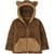 颜色: Moose Brown, Patagonia | Furry Friends Fleece Hooded Jacket - Toddlers'