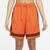 color Orange/Black, NIKE | Nike Fly Crossover Shorts - Women's
