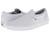 颜色: (Perf Leather) White, Vans | Classic Slip-On™ 滑板鞋